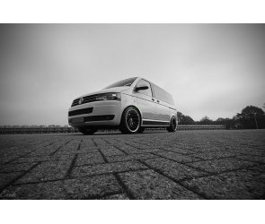Bilstein Gewindefahrwerk B14 exklusiv für Volkswagen (VW) T5 California inkl. Facelift, nur Schellen-Federbein-Klemmung
